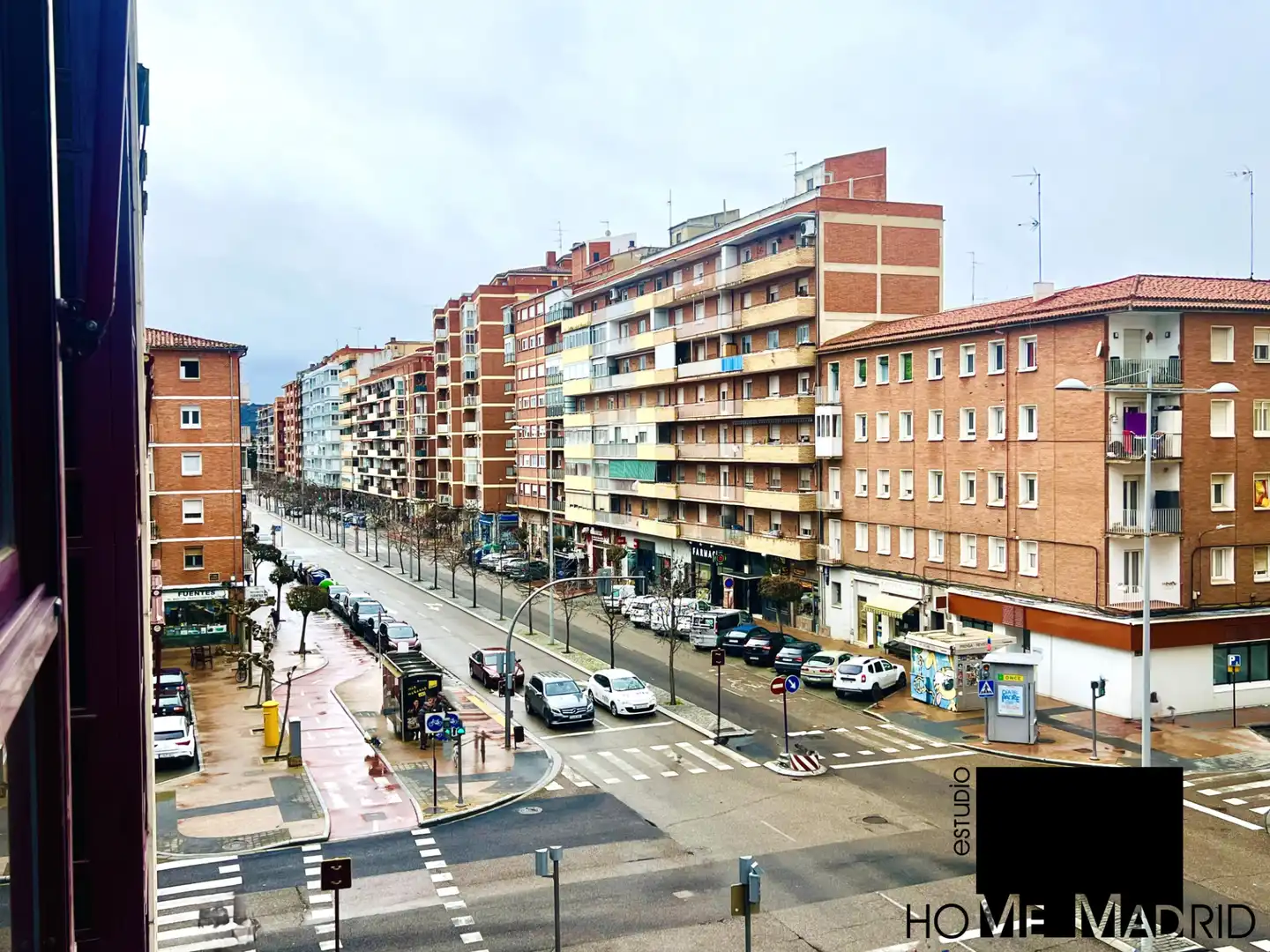 Exterior view of Flat for sale in Palencia  with Heating, Parquet flooring and Storage room