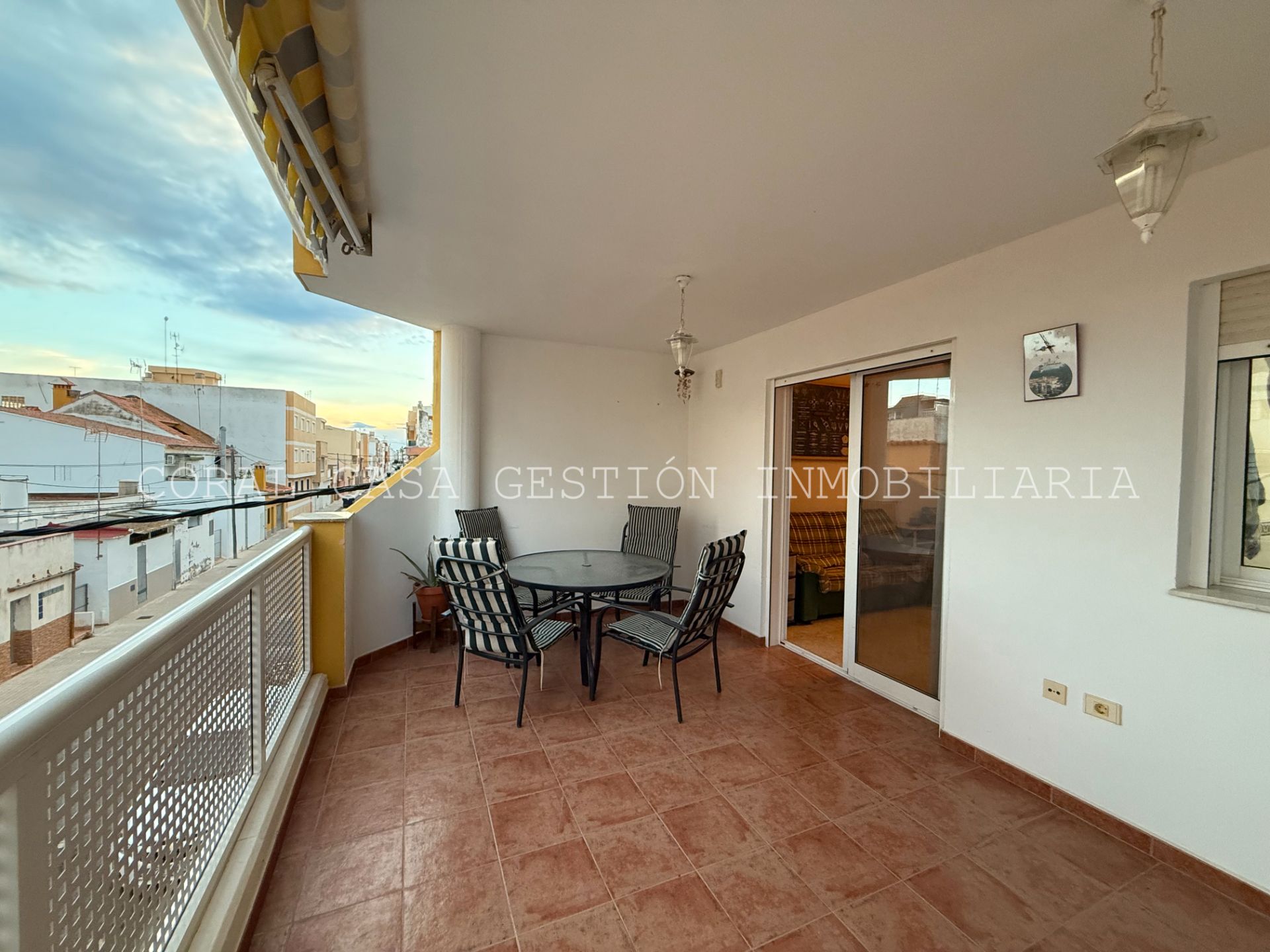 Terrace of Apartment for sale in Chilches / Xilxes  with Air Conditioner, Terrace and Storage room