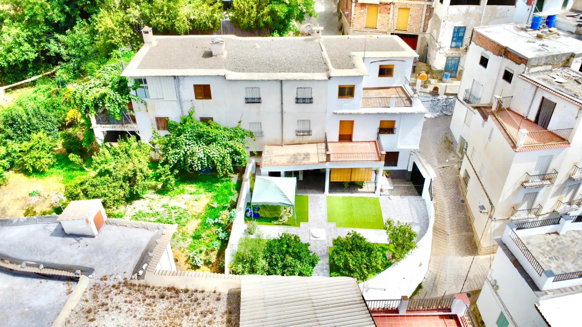 Jardí de Casa o xalet en venda en Válor amb Calefacció, Jardí privat i Terrassa