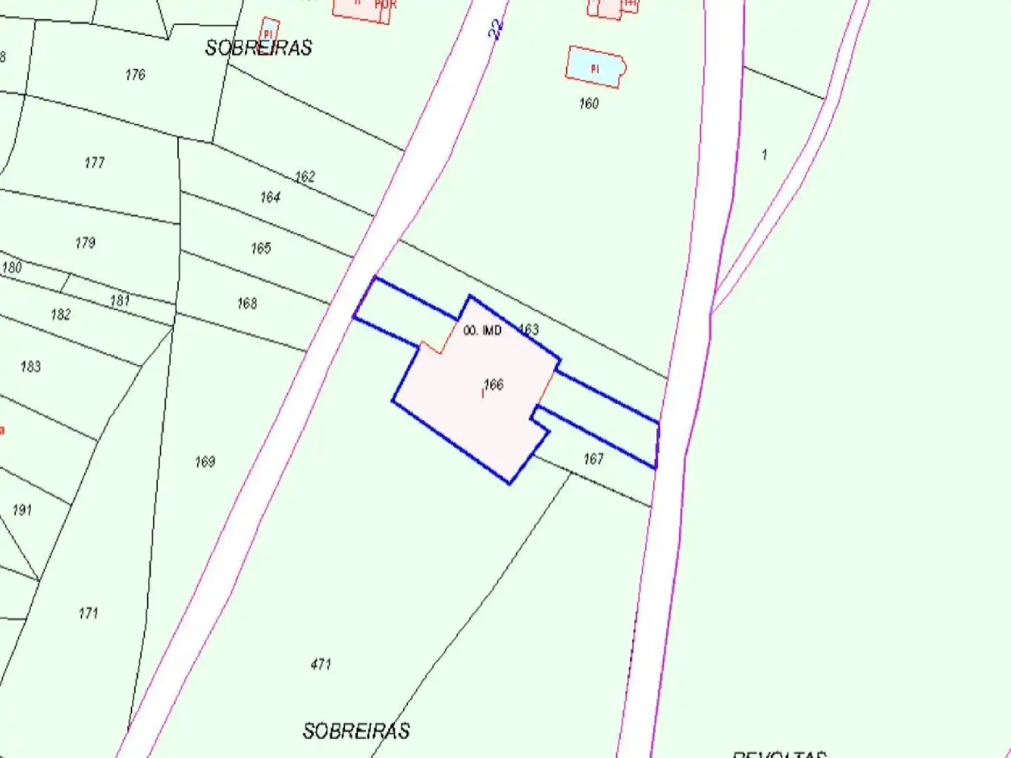 Residencial en venta en Pazos de Borbén