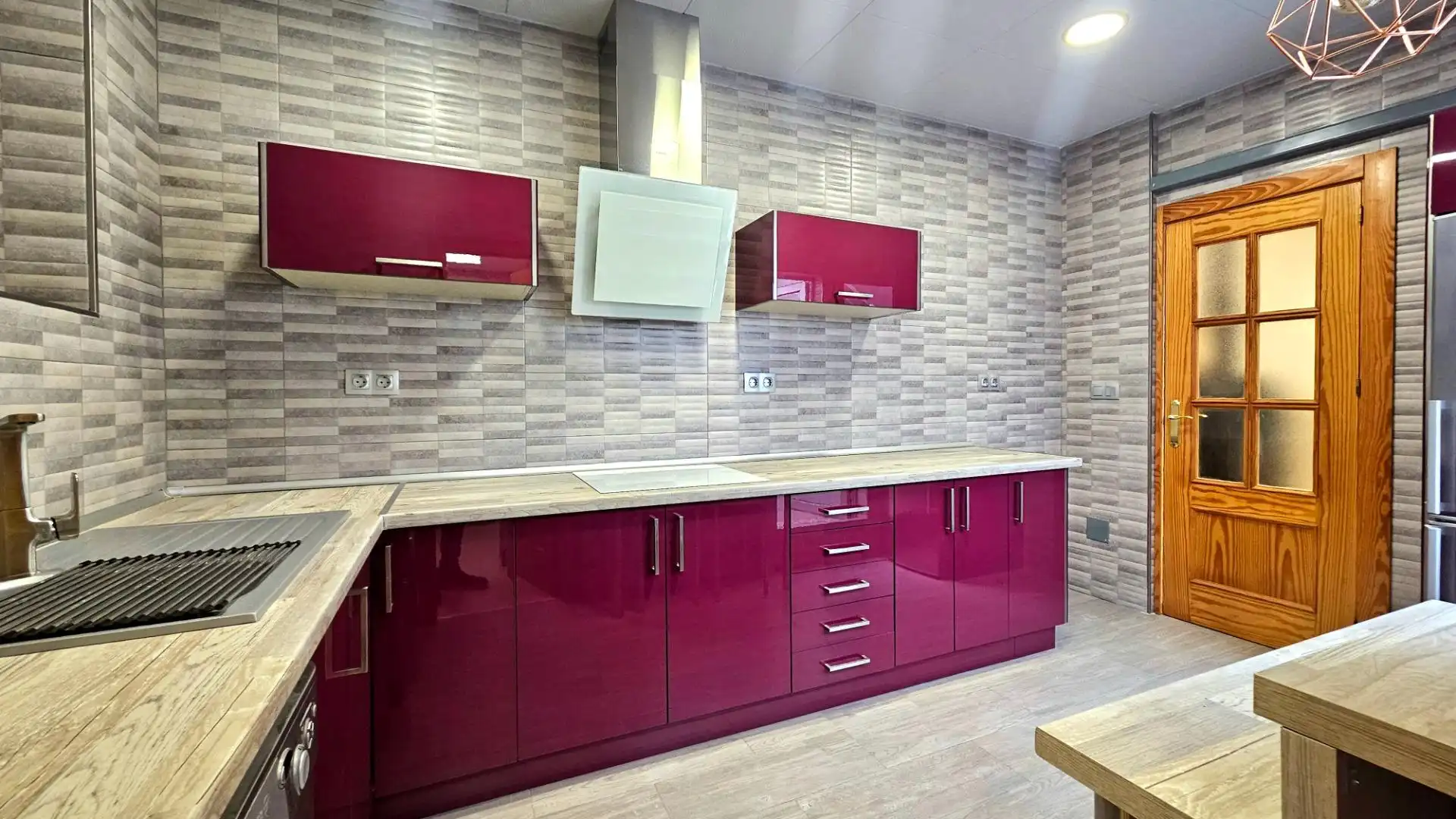 Cocina de Casa o chalet en venta en Cartagena con Aire acondicionado, Calefacción y Terraza