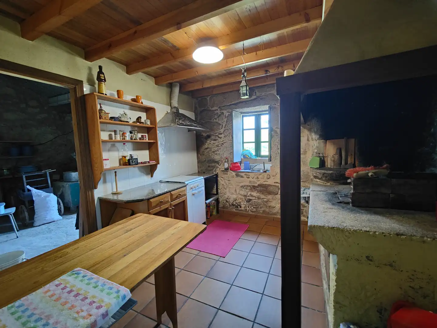 Kitchen of Houses for sale in Rianxo  with Heating, Private garden and Storage room