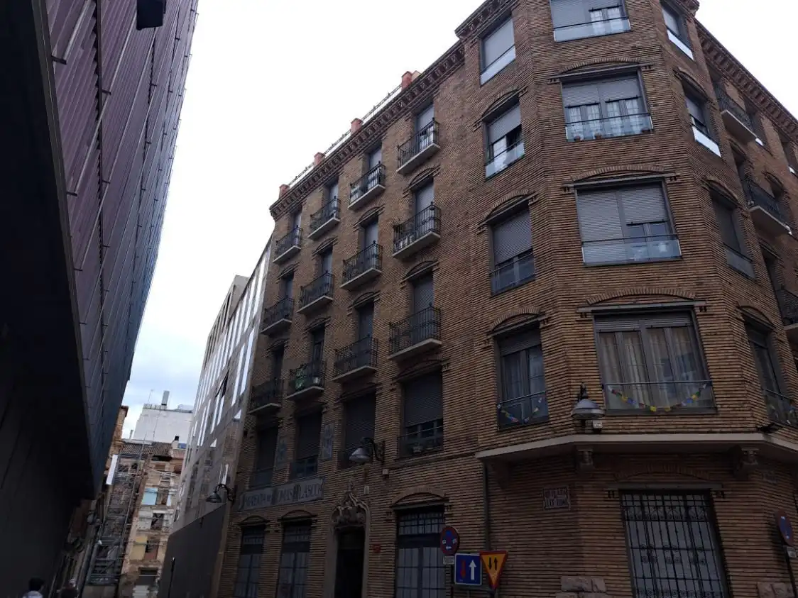 Vista exterior de Garaje en venta en Zaragoza