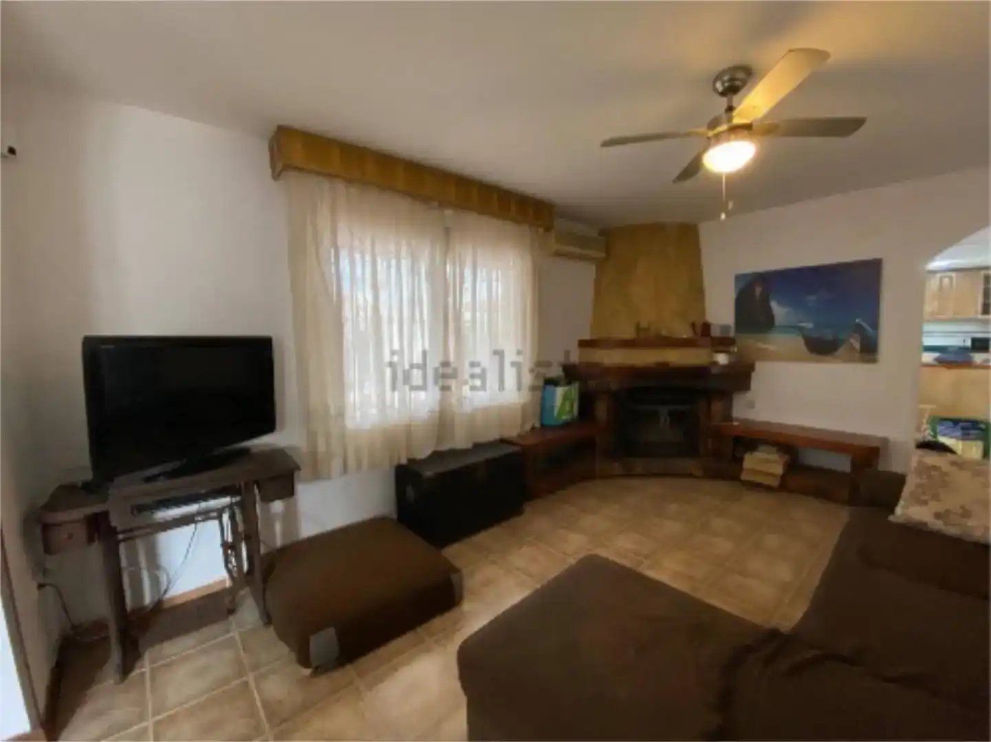 Sala d'estar de Casa o xalet en venda en Elche / Elx amb Aire condicionat i Piscina