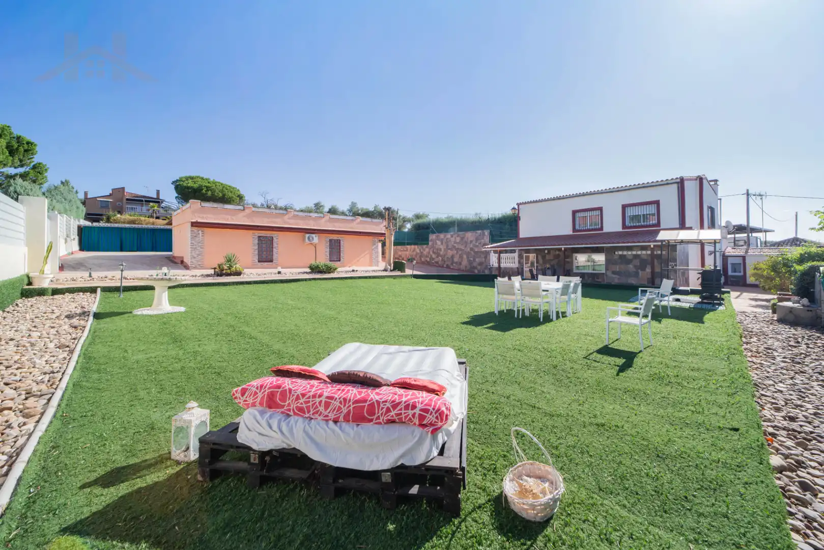 Jardí de Casa o xalet en venda en Batres amb Aire condicionat, Calefacció i Jardí privat