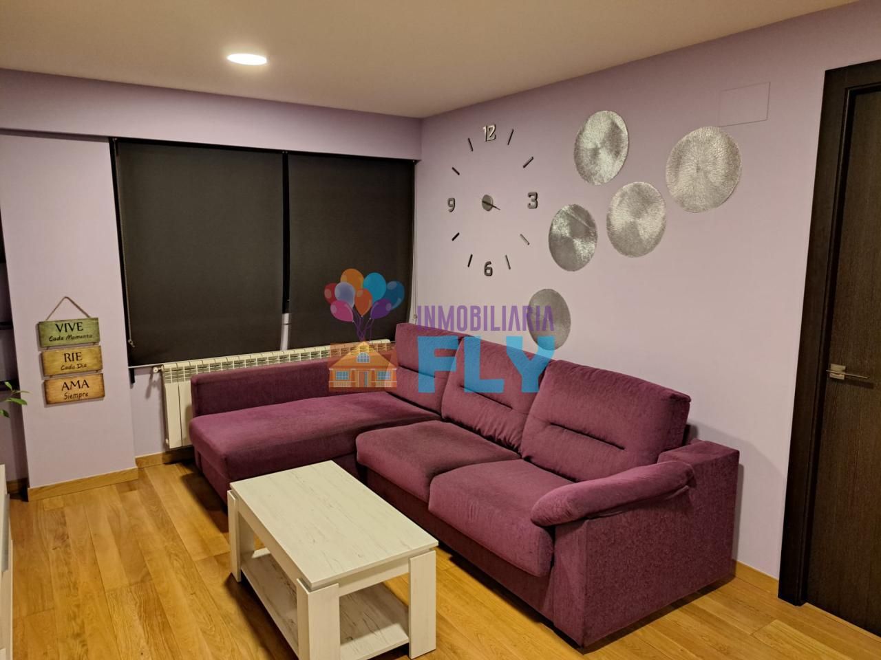 Wohnzimmer von Wohnungen zur Miete in Barbadás mit Heizung, Terrasse und Abstellraum