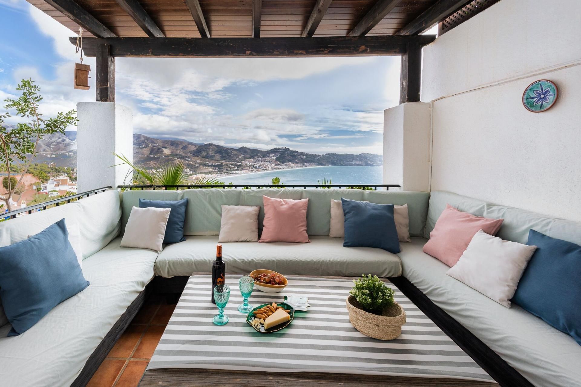 Terraza de Casa adosada en venta en Almuñécar con Aire acondicionado, Calefacción y Terraza