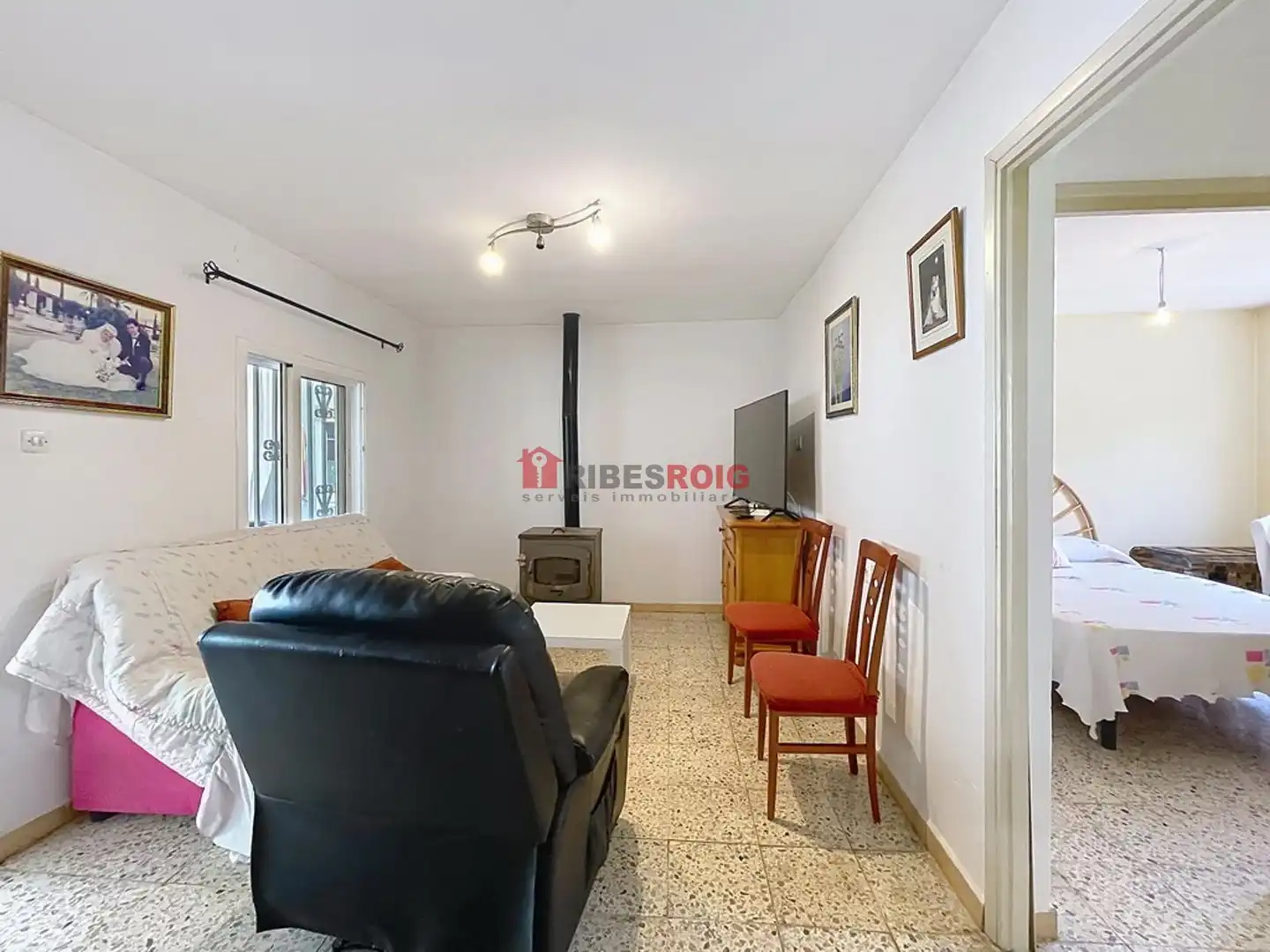 Living room of Houses for sale in Sant Pere de Ribes  with Heating, Private garden and Terrace