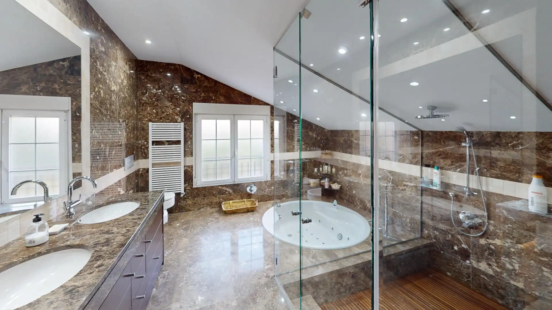 Baño de Casa o chalet en venta en Pedrezuela con Calefacción, Jardín privado y Terraza