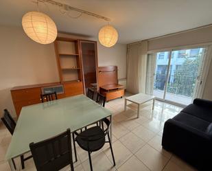 Living room of Flat to rent in Girona Capital  with Heating, Terrace and Furnished