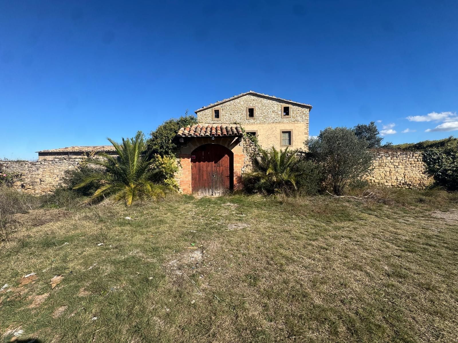 Vista exterior de Finca rústica en venda en El Pont de Vilomara i Rocafort amb Jardí privat, Terrassa i Traster