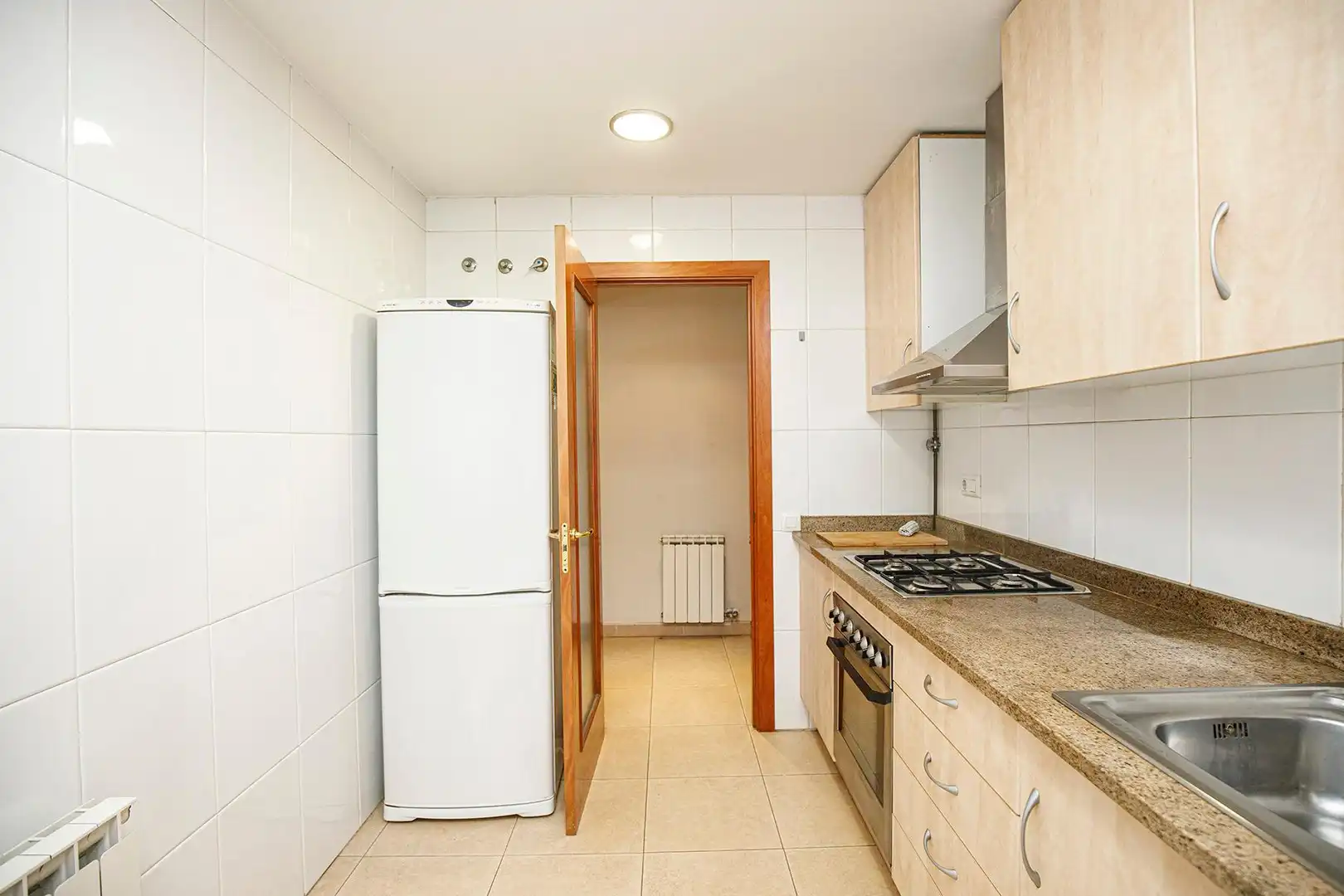 Küche von Wohnungen zur Miete in Girona mit Heizung, Terrasse und Möbliert