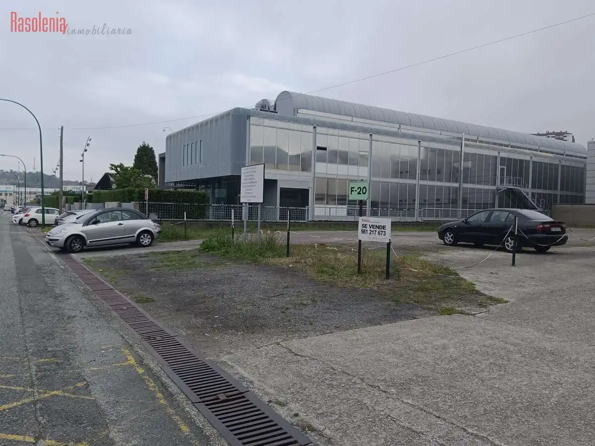 Vista exterior de Terreno industrial en venta en A Coruña Capital 