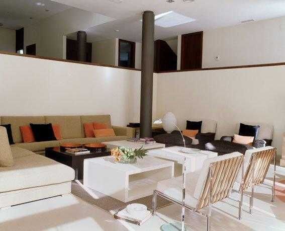 Living room of House or chalet for sale in  Madrid Capital  with Air Conditioner, Heating and Private garden