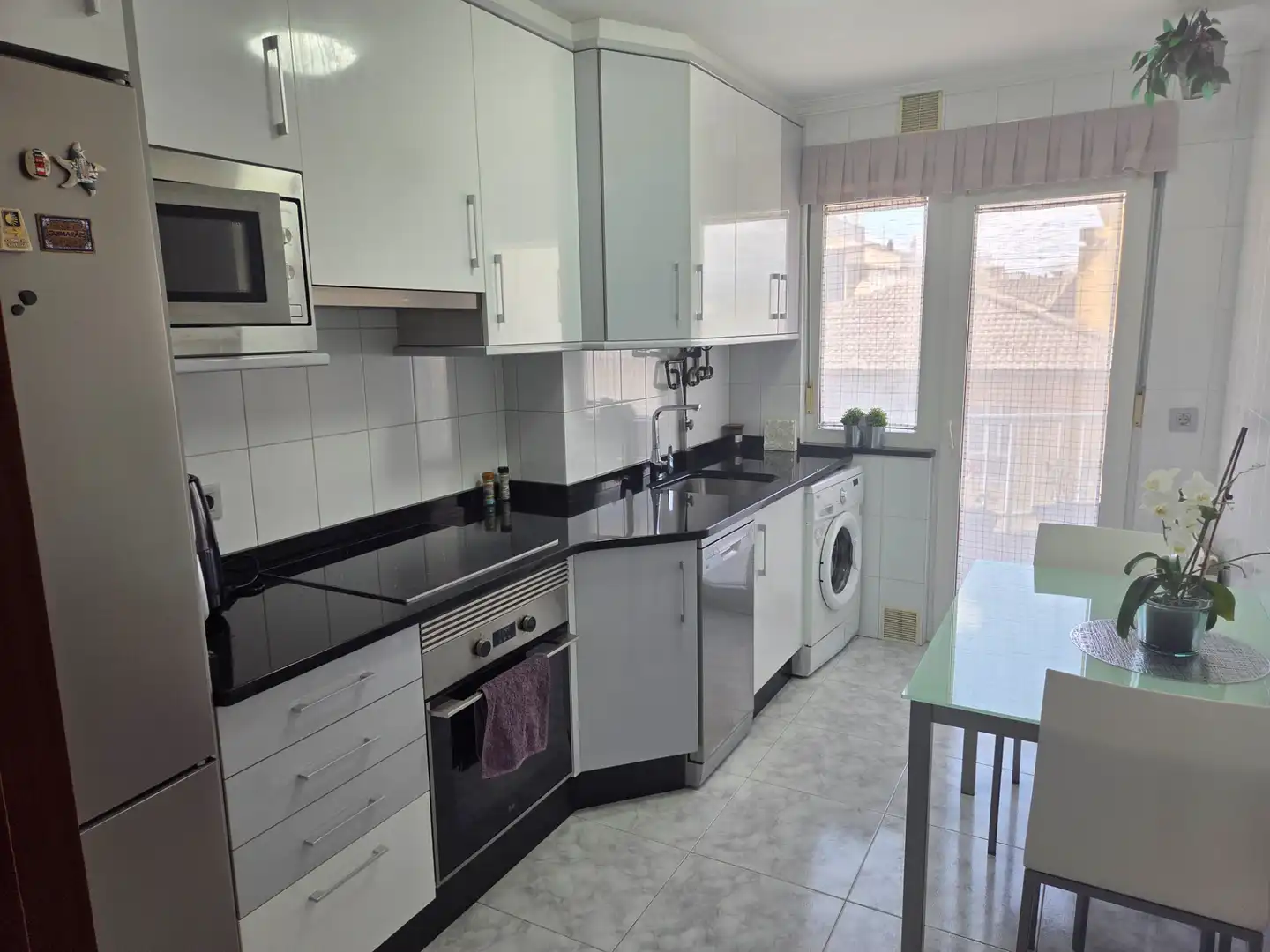 Kitchen of Flat for sale in Ribadeo  with Heating, Terrace and Storage room
