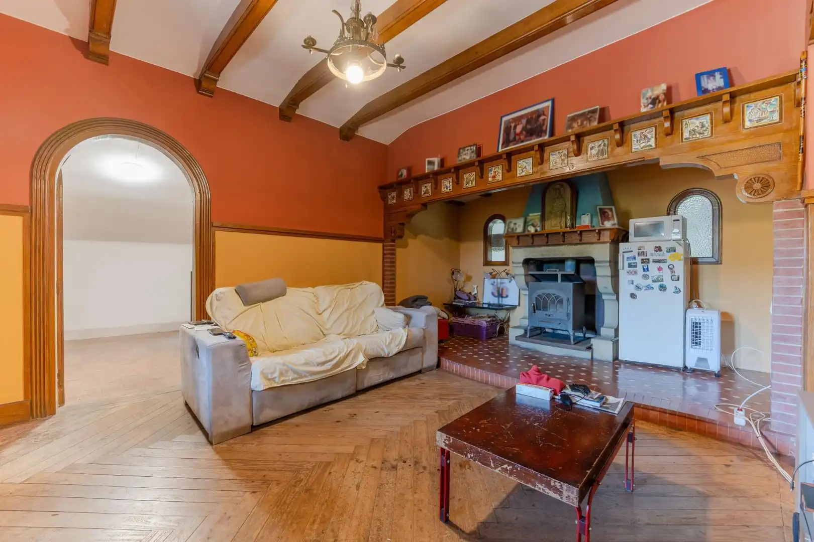 Sala de estar de Finca rústica en venta en Ripoll, Girona