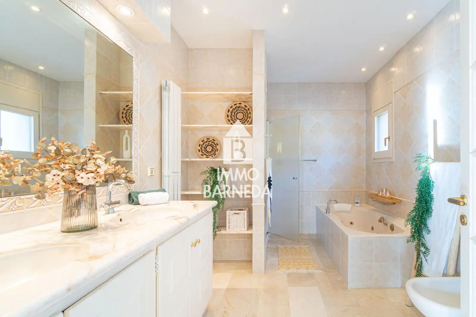 Baño de Casa o chalet en venta en Pau con Aire acondicionado, Calefacción y Jardín privado