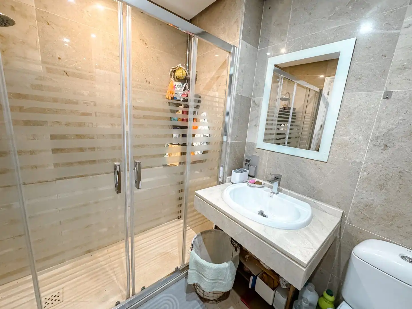 Bathroom of Apartments for sale in Manilva  with Air Conditioner, Heating and Terrace