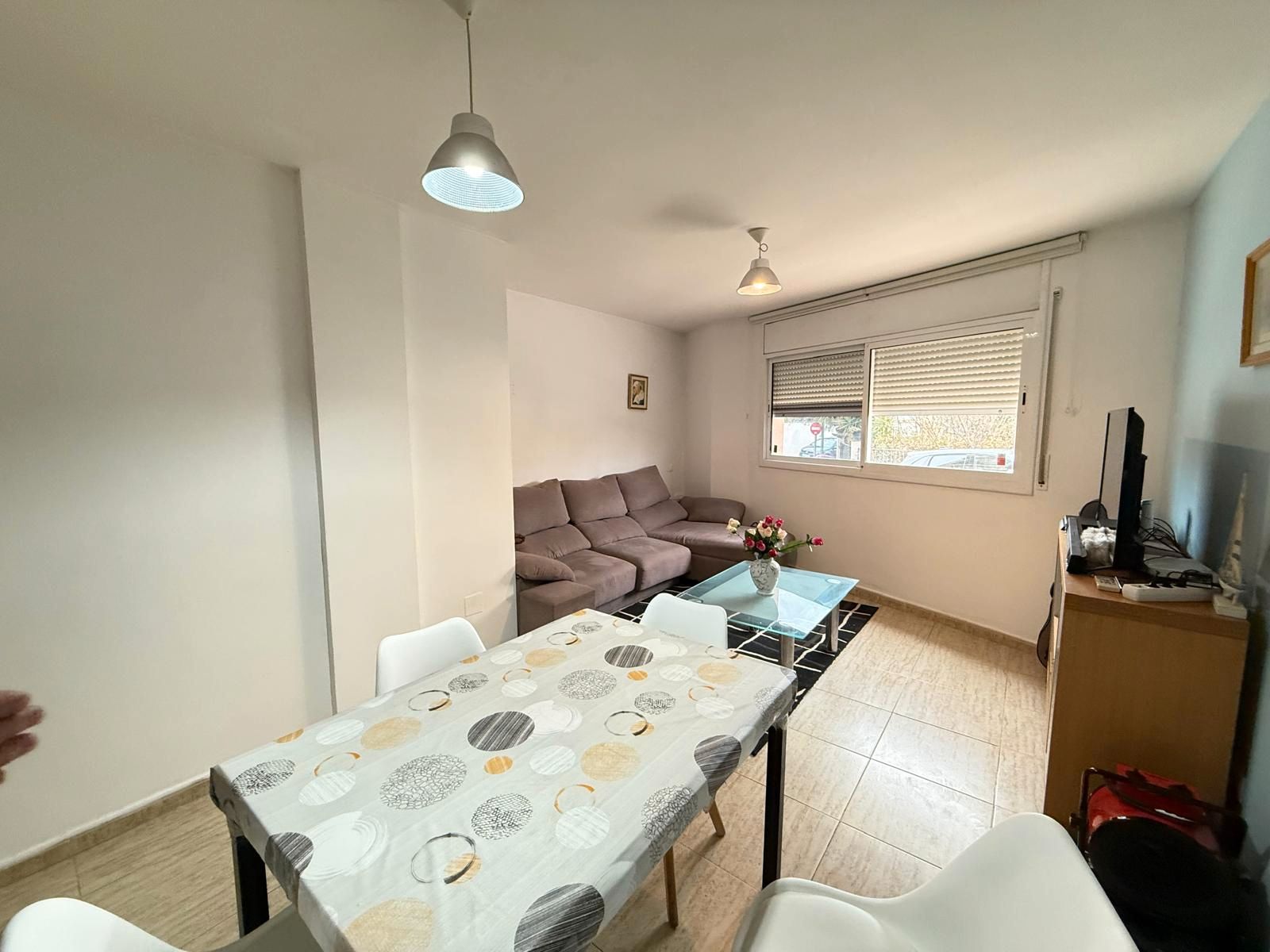 Exterior view of Flat for sale in Sant Martí Sarroca  with Air Conditioner, Furnished and Community pool