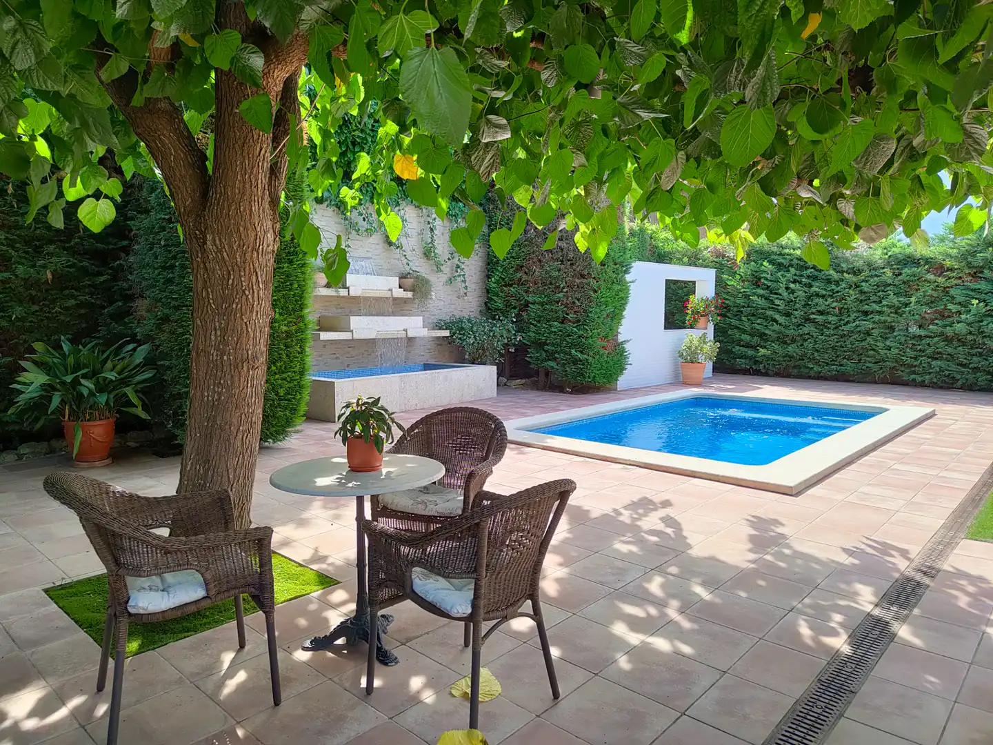 Garden of Houses for sale in Girona  with Air Conditioner, Heating and Private garden