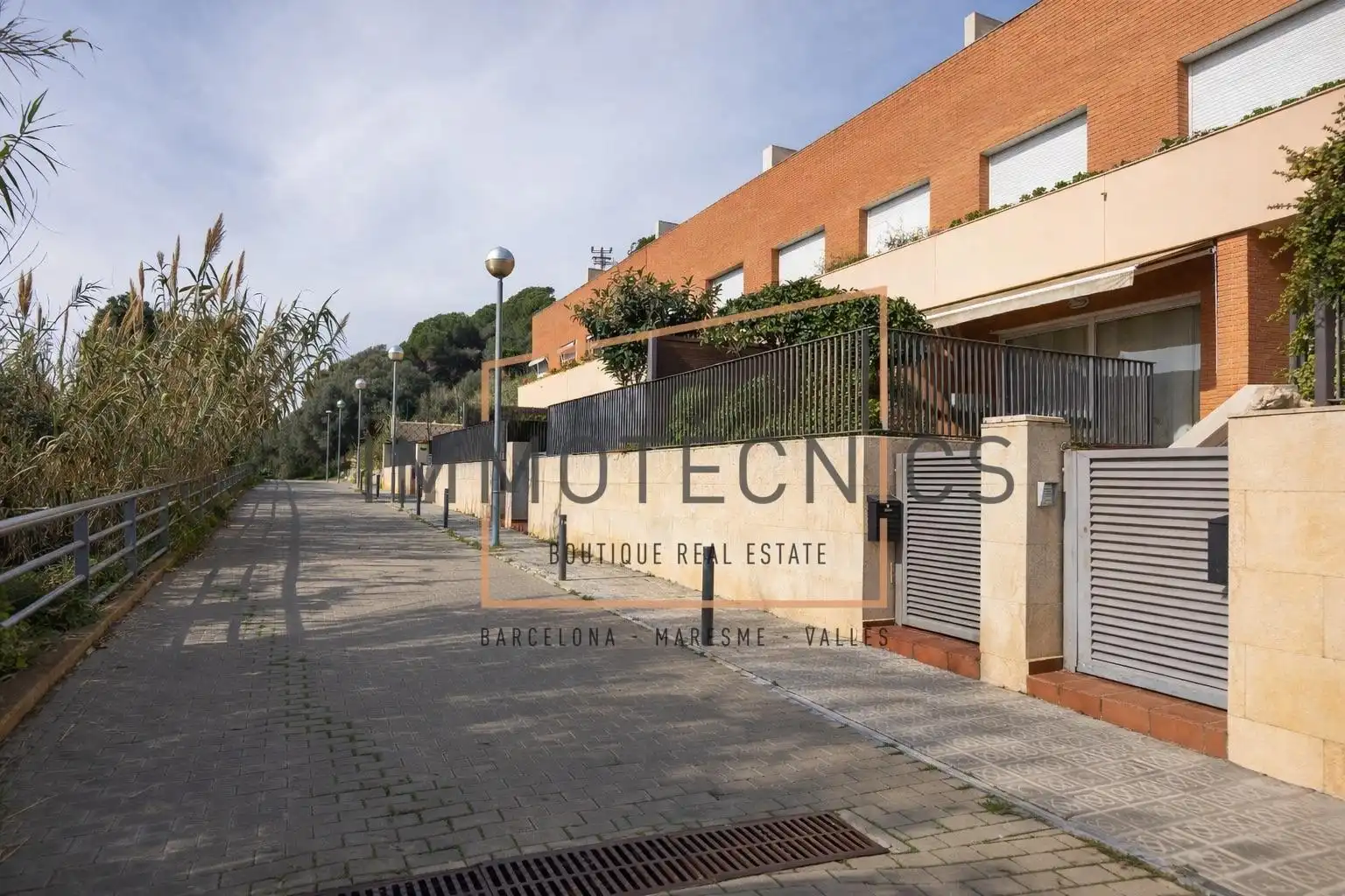 Exterior view of Detached homes for sale in Canet de Mar  with Air Conditioner, Heating and Private garden