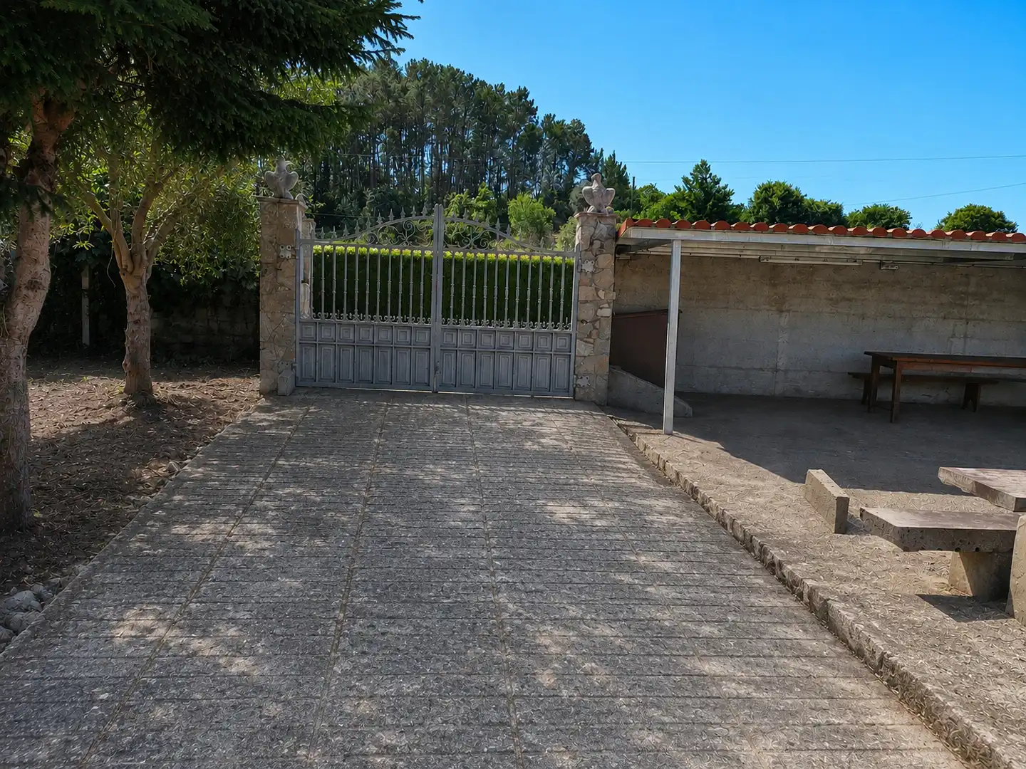 Parking of Houses for rent in Culleredo  with Private garden, Swimming Pool and Furnished