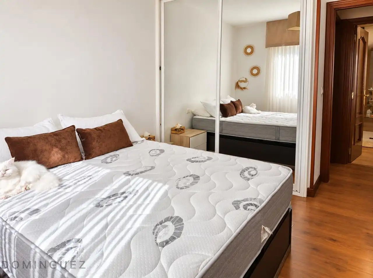 Bedroom of Flat for sale in Vigo   with Heating, Storage room and Furnished