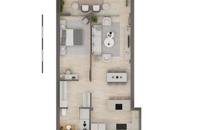 Bedroom of Flat for sale in  Pamplona / Iruña  with Heating and Terrace