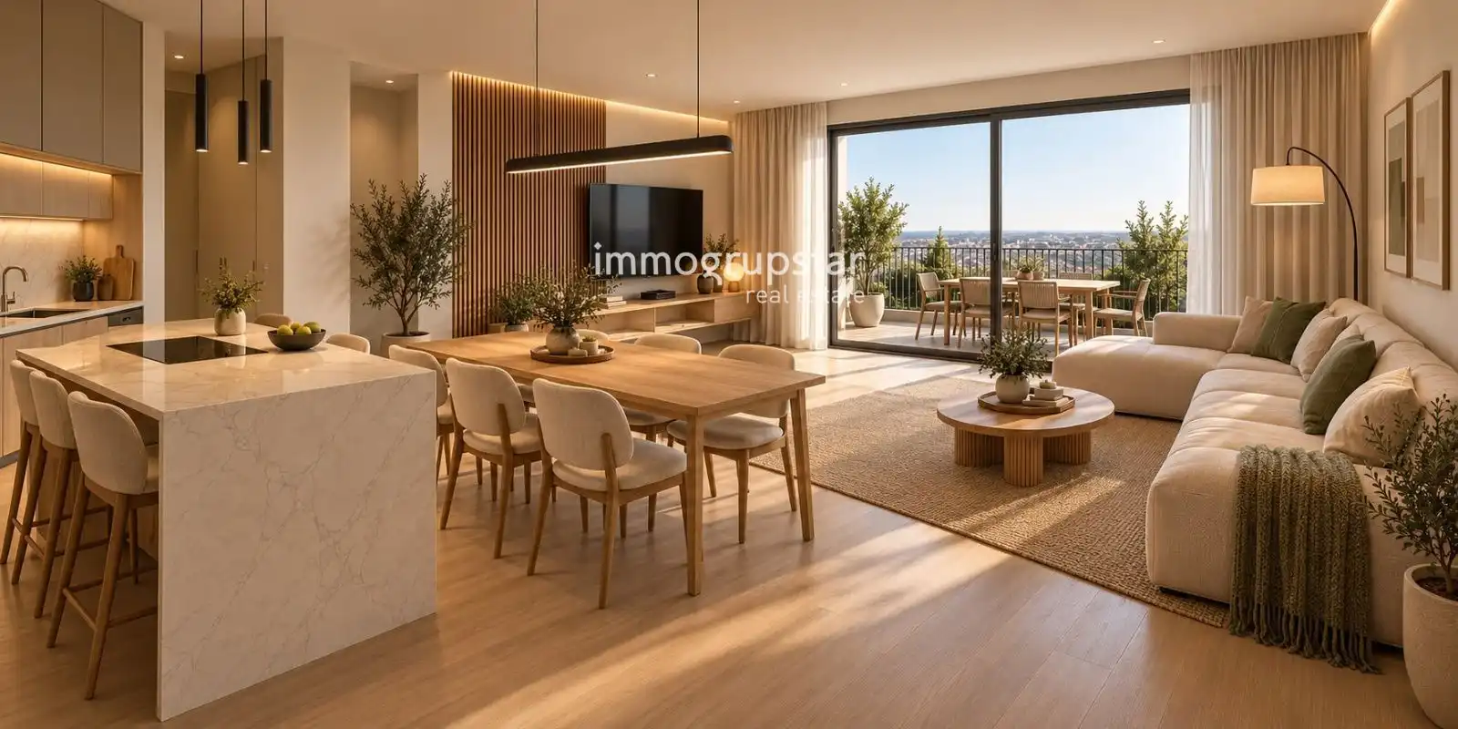 Living room of Flat for sale in Avinguda Catalunya