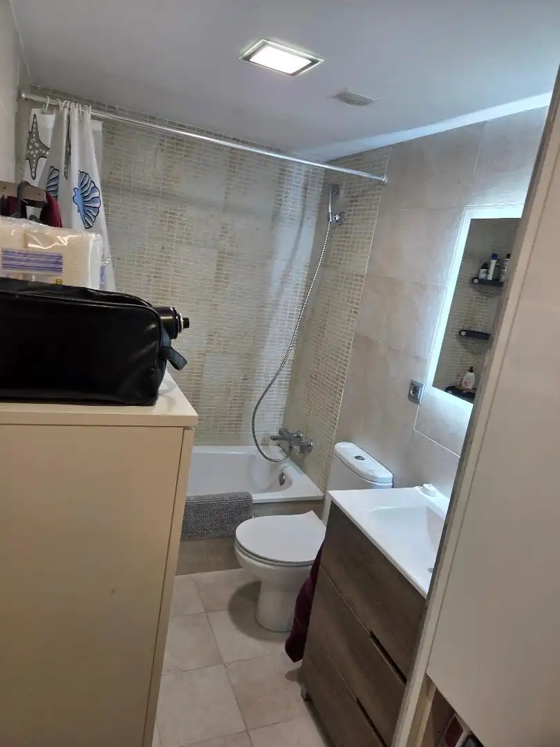 Badezimmer von Maisonette zum Verkauf in Sabadell mit Klimaanlage, Heizung und Parkett