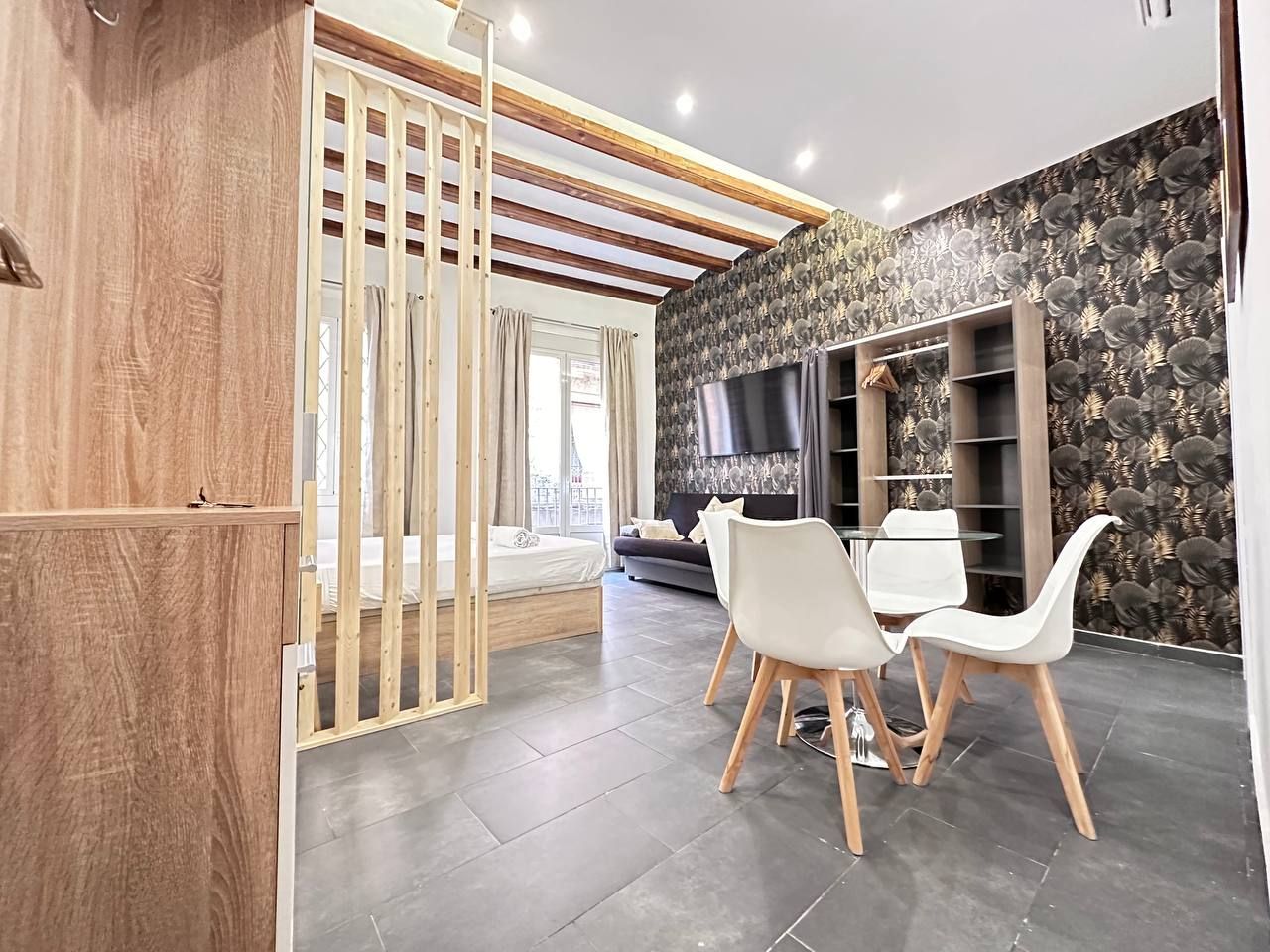 Sala d'estar de Casa o xalet en venda en  Barcelona Capital amb Calefacció