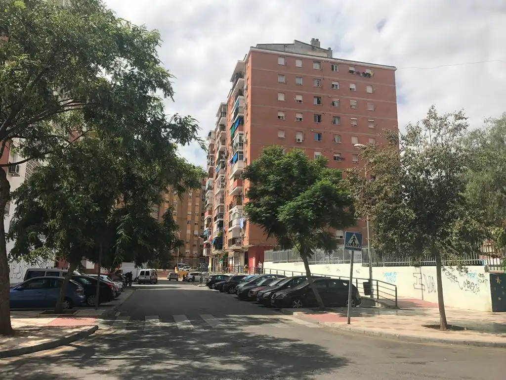 Vista exterior de Piso en venta en Málaga