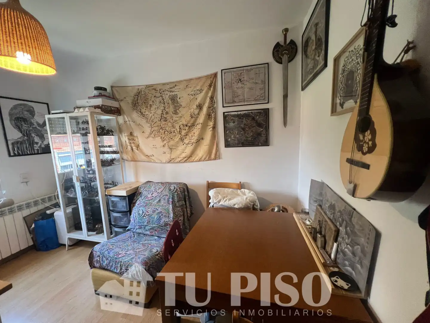 Sala de estar de Piso en venta en Madrid con Calefacción, Terraza y Amueblado