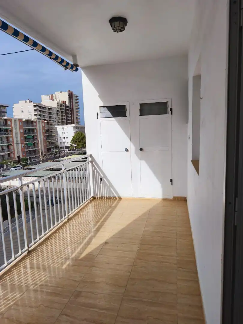 Terrasse von Wohnungen zur Miete in Gandia mit Möbliert, Ofen und Waschmaschine
