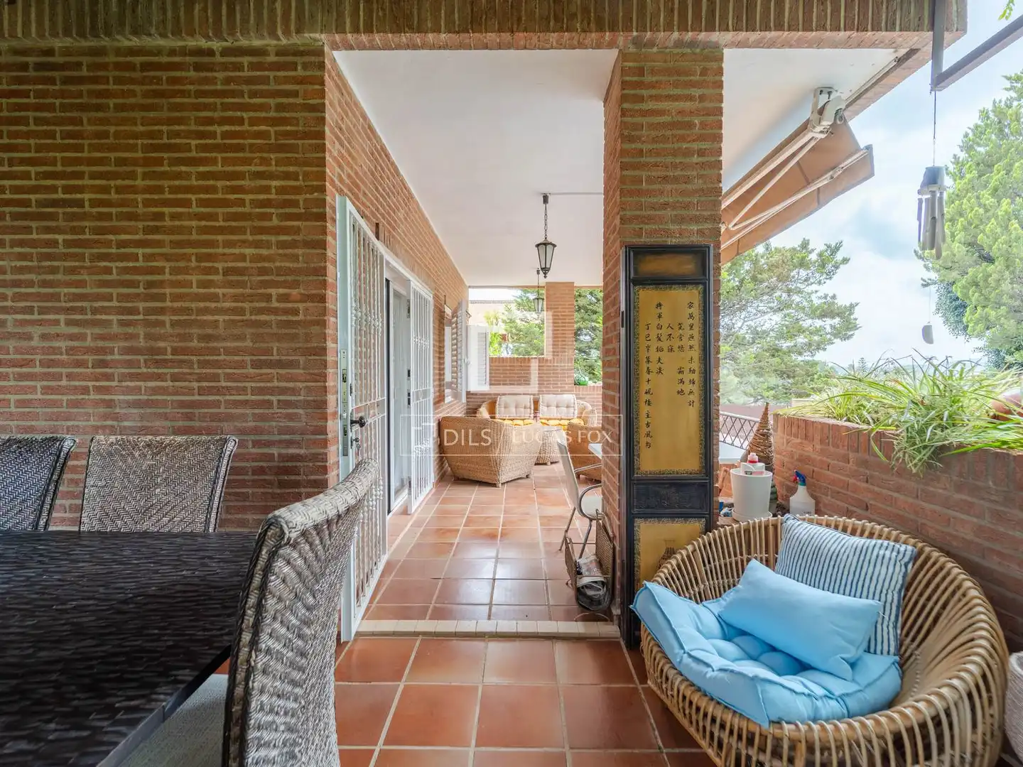 Terrace of Houses for rent in L'Eliana  with Air Conditioner, Heating and Private garden