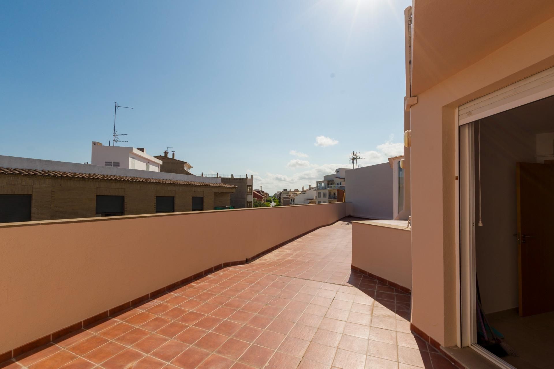 Terrace of Attic to rent in Benicasim / Benicàssim  with Air Conditioner, Terrace and Balcony