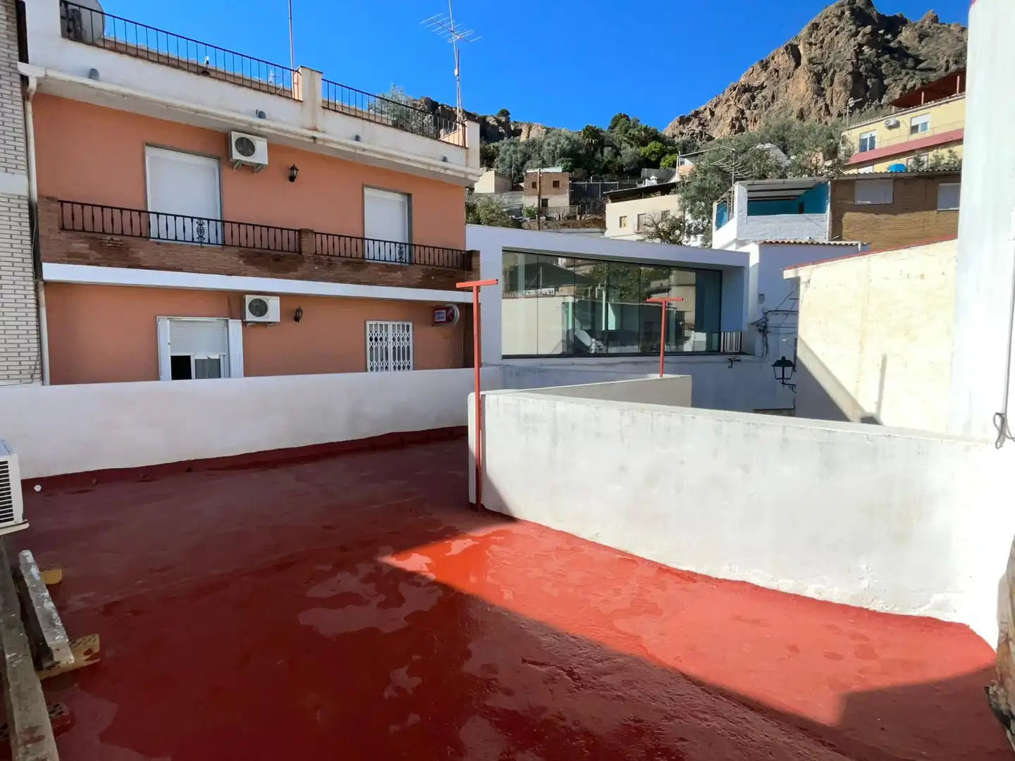 Vista exterior de Casa o chalet en venta en Lecrín con Terraza