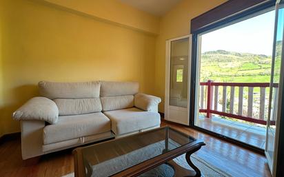 Living room of Flat for sale in Zegama  with Heating, Furnished and Balcony