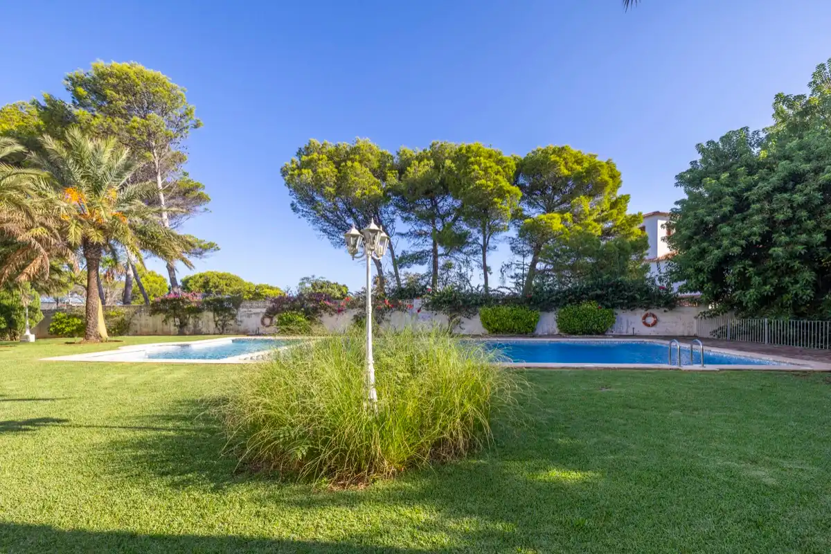 Swimming pool of Apartments for sale in Dénia  with Air Conditioner and Community pool
