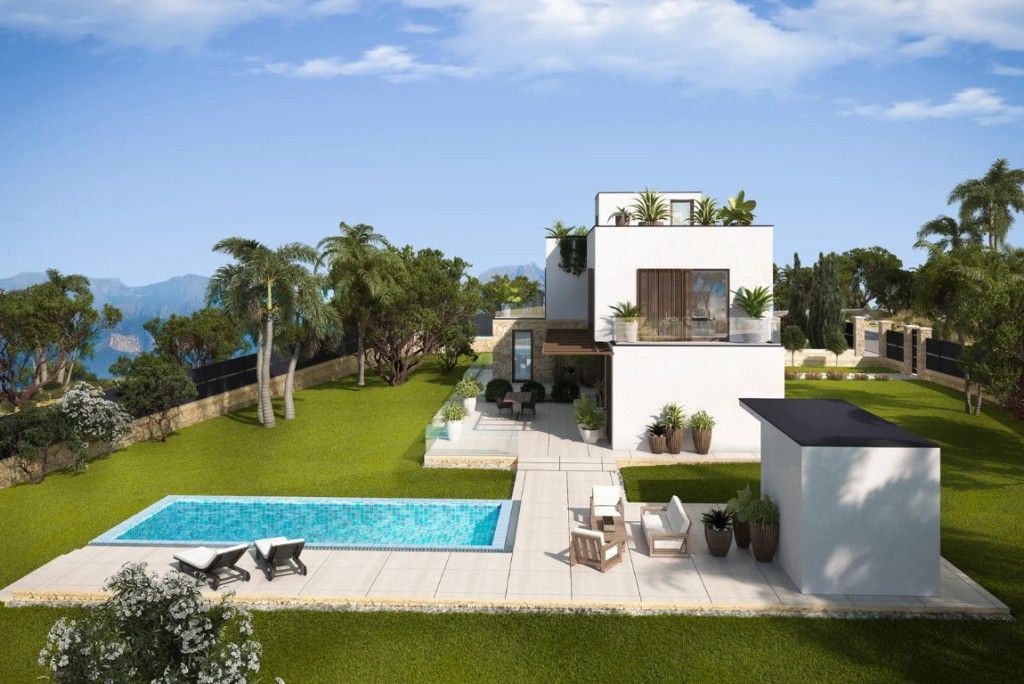 Jardín de Casa o chalet en venta en  Palma de Mallorca con Aire acondicionado, Calefacción y Jardín privado