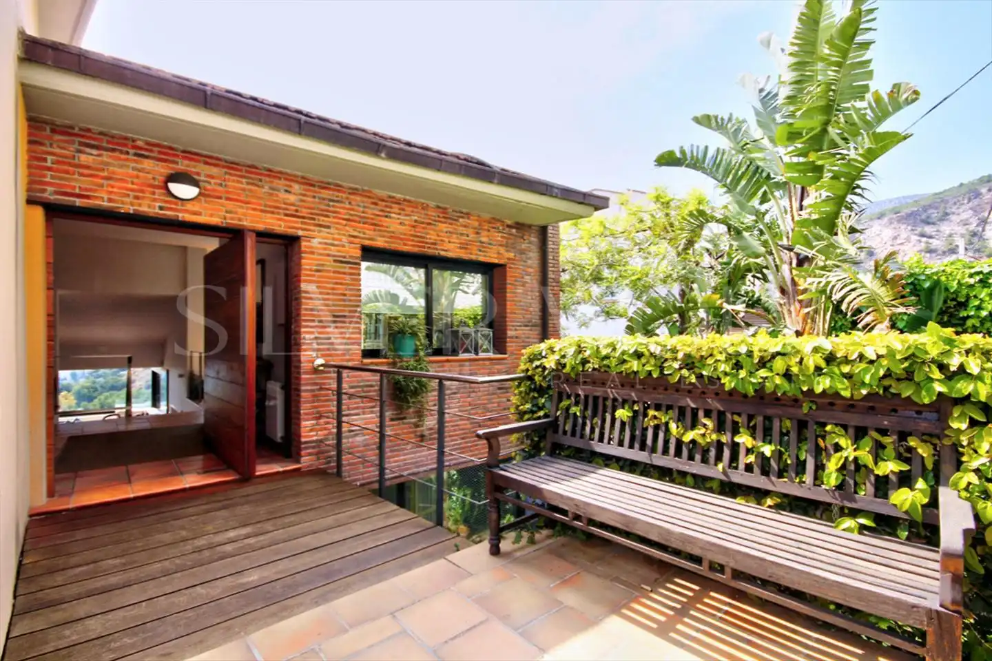 Terraza de Casa o chalet en venta en Sitges con Aire acondicionado, Calefacción y Jardín privado