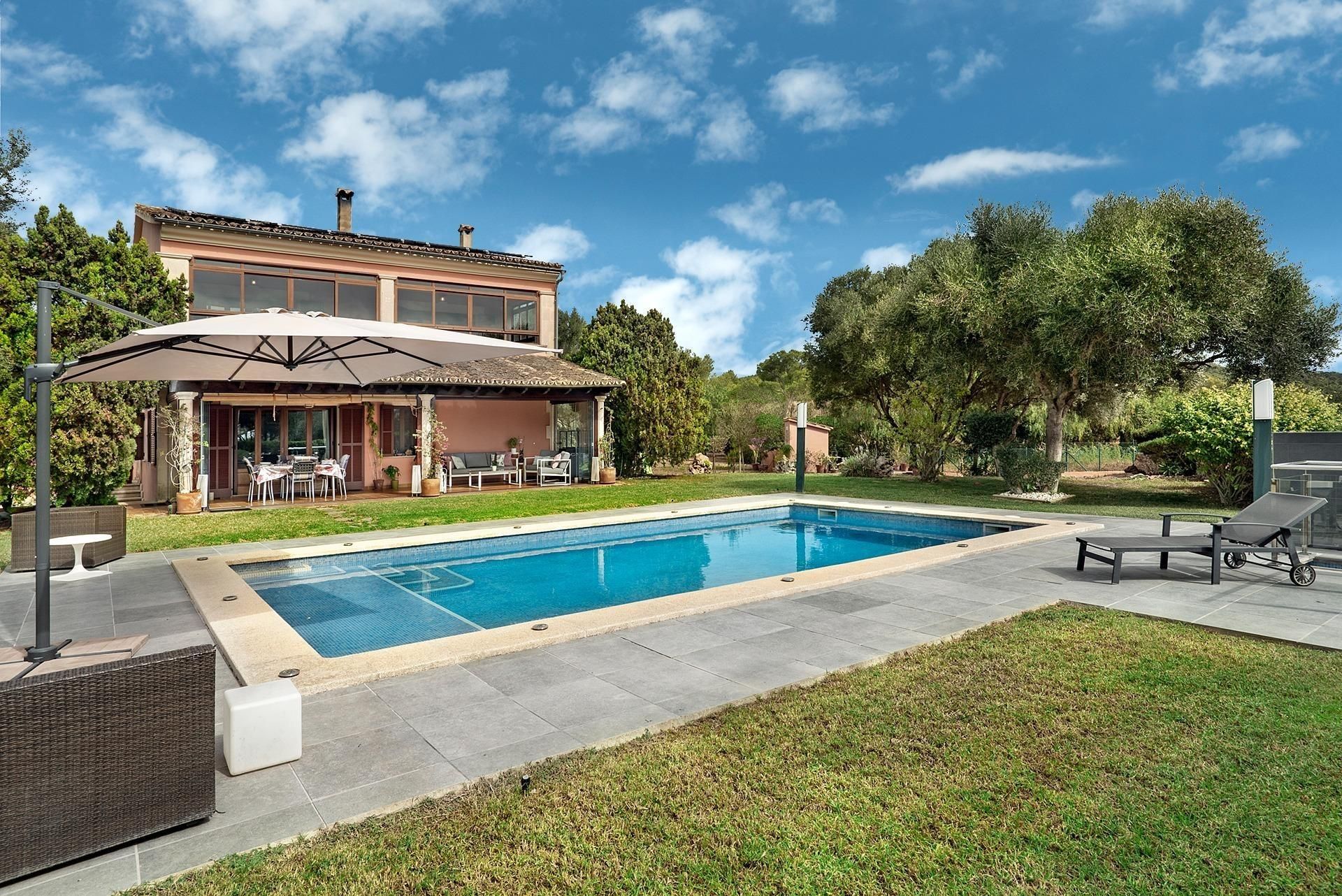 Jardí de Casa o xalet en venda en  Palma de Mallorca amb Calefacció, Jardí privat i Terrassa
