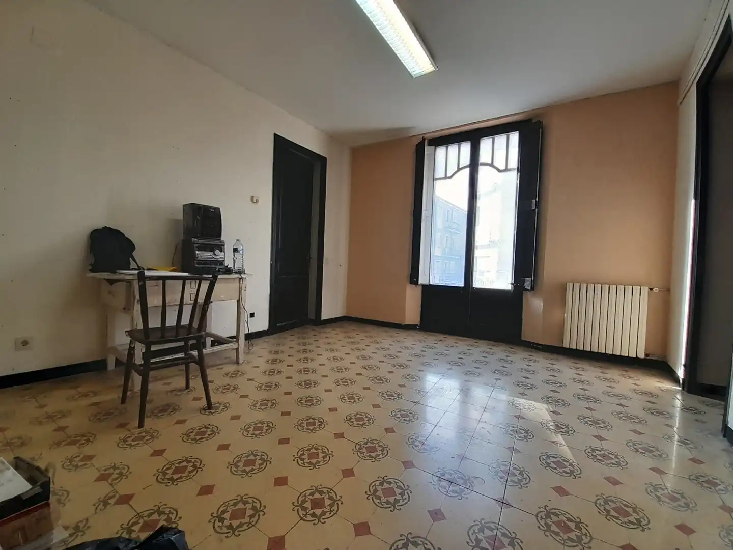 Sala de estar de Piso en venta en Olot con Calefacción y Balcón
