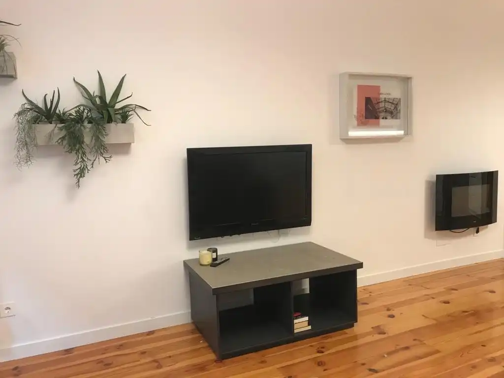 Sala de estar de Apartamento de alquiler en  Pamplona / Iruña con Calefacción, Amueblado y Horno