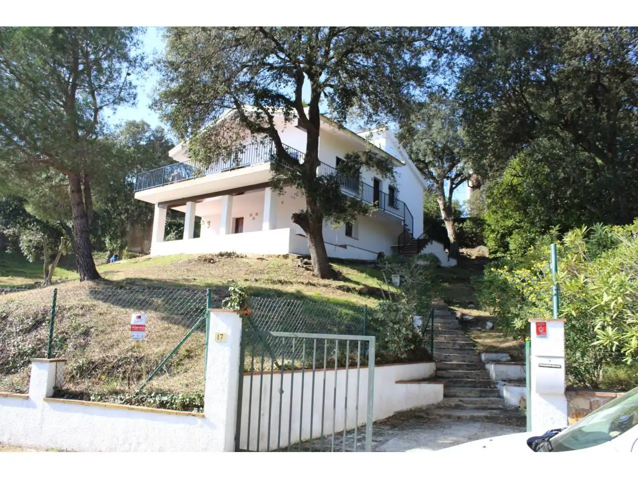 Vista exterior de Casa o xalet de lloguer en Castell d'Aro, Platja d'Aro i s'Agaró amb Calefacció, Jardí privat i Terrassa