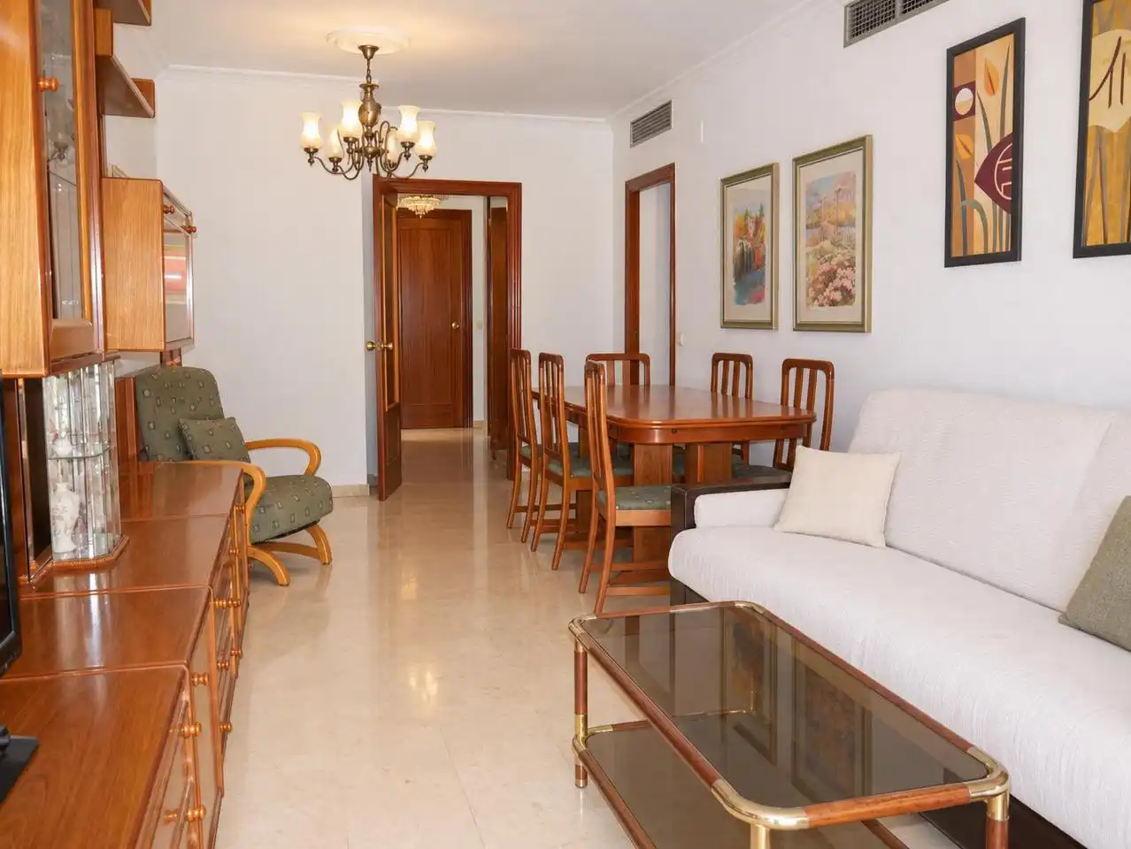 Sala de estar de Piso en venta en Macarena