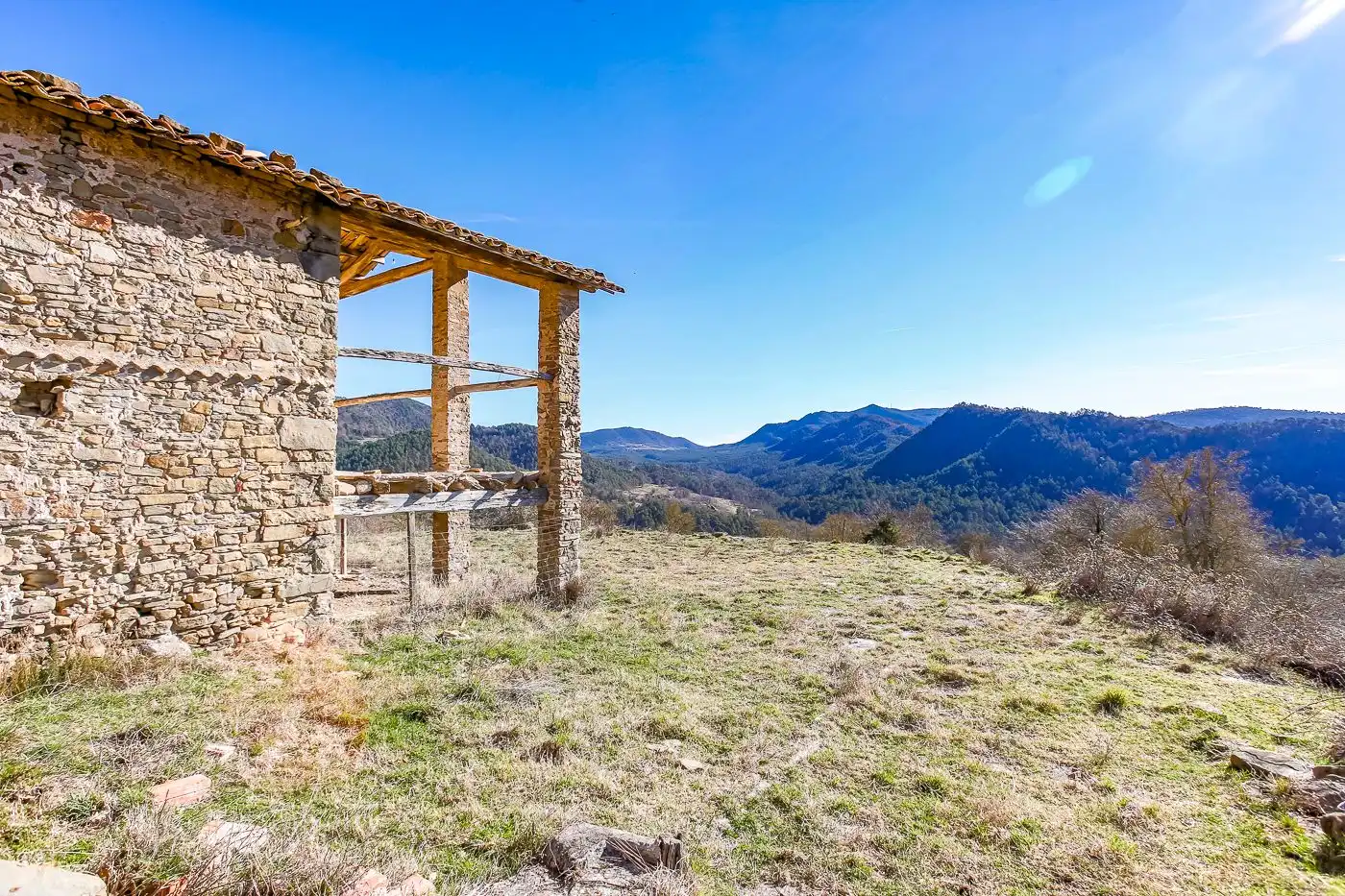Finca rústica en venta en Les Llosses con Jardín privado