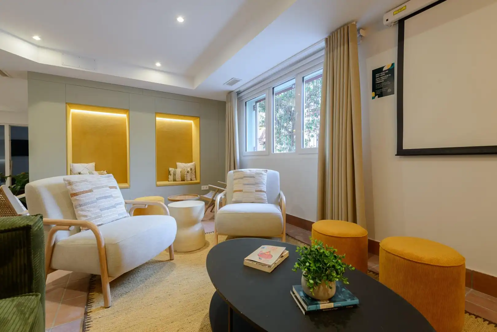 Wohnzimmer von Wohnung zur Miete in Madrid mit Klimaanlage und Möbliert