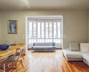 Living room of Apartment for sale in  Barcelona Capital  with Air Conditioner