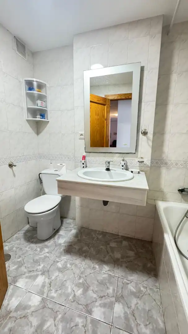 Bathroom of Flat for sale in Estepona  with Terrace, Oven and Microwave